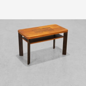 Marquetry Occasional Table