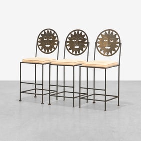 Rebar Sun Bar Stools