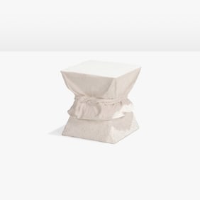 Trompe L'oeil Style Side Table