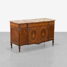 French Marble Top Commode