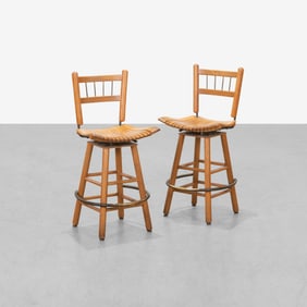 Slat Bar Stools