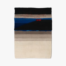 Sculpted Wool Wall Rug