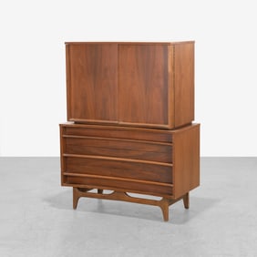Walnut High Chest