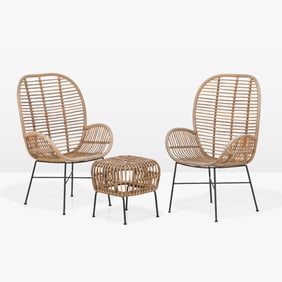 Rattan Chair Group