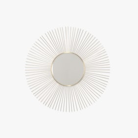 Brass Sunburst Mirror