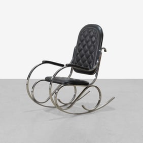 Chrome Rocking Chair