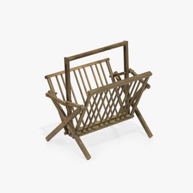 Brass Magazine Rack