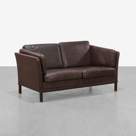 Mogens Hansen Style - Leather Sofa