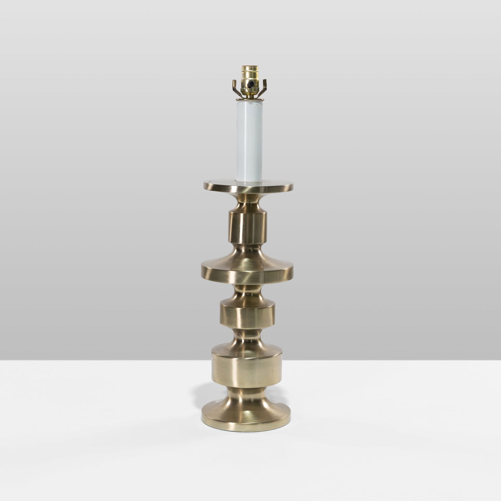 Turned Brass Lamp (1 of 5)