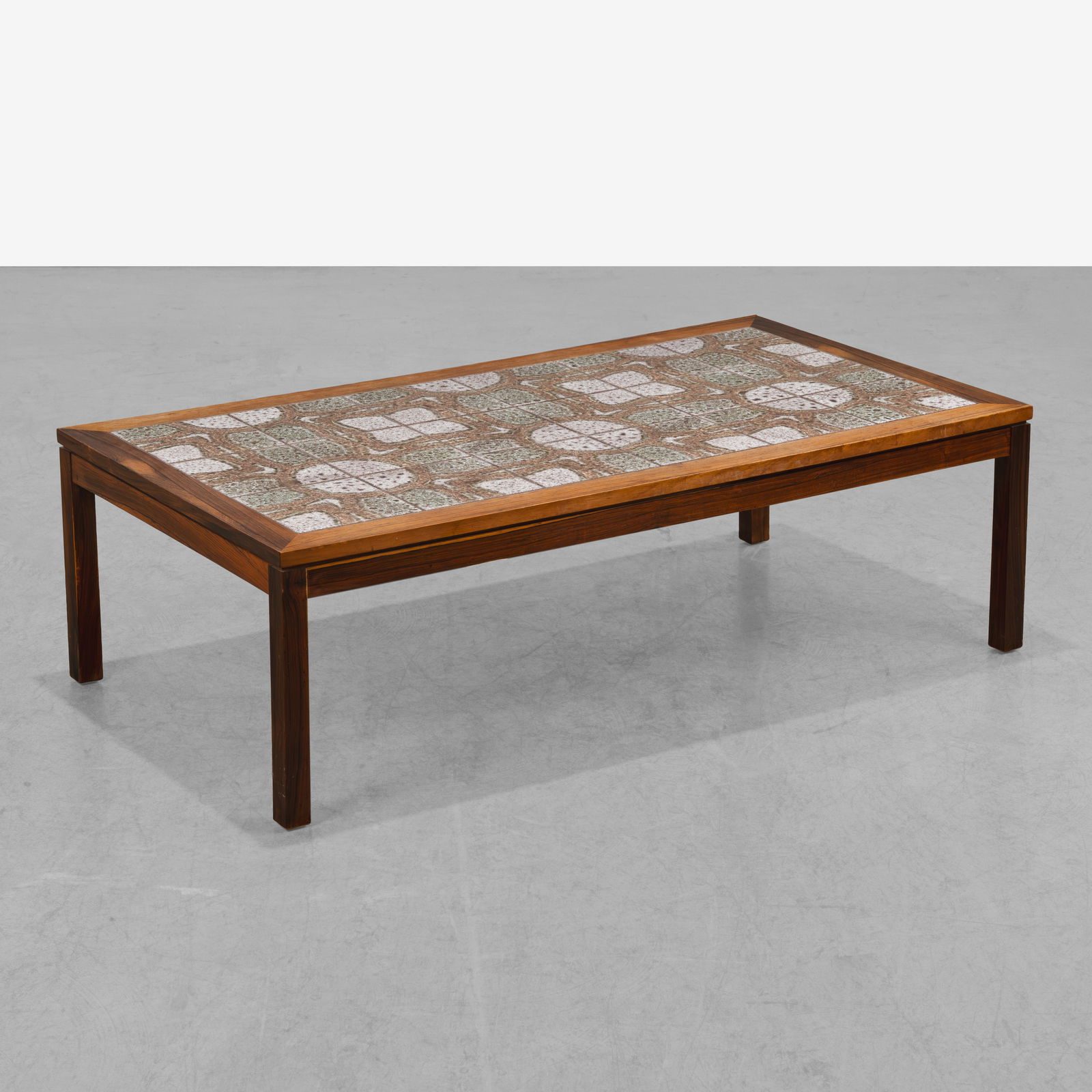 Danish Rosewood & Tile Coffee Table (1 of 6)