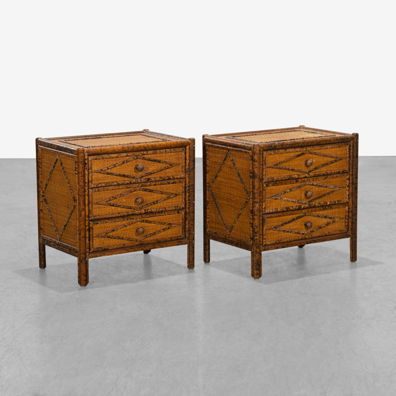 Rattan Nightstands (1 of 8)