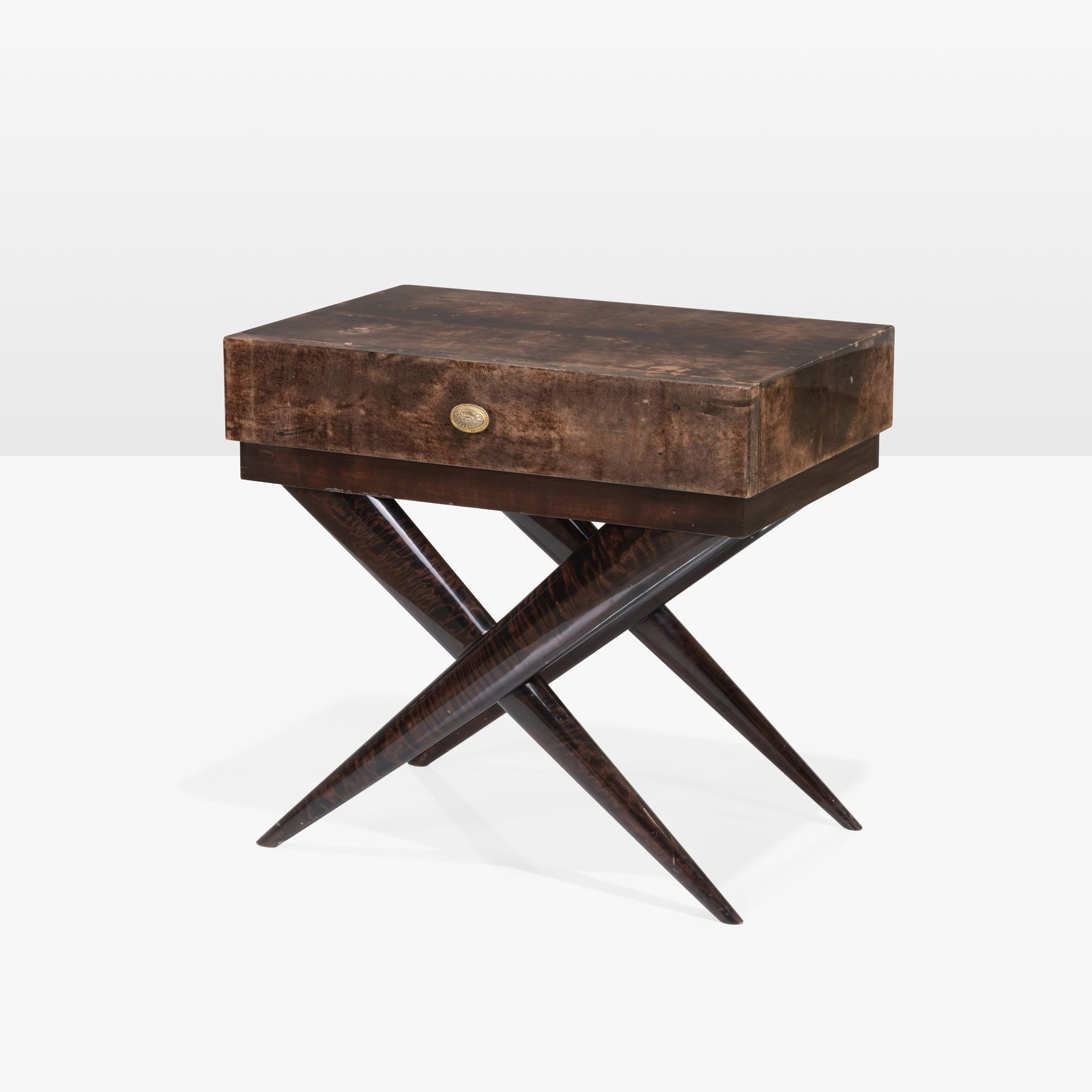 Aldo Tura - One Drawer Stand (1 of 12)