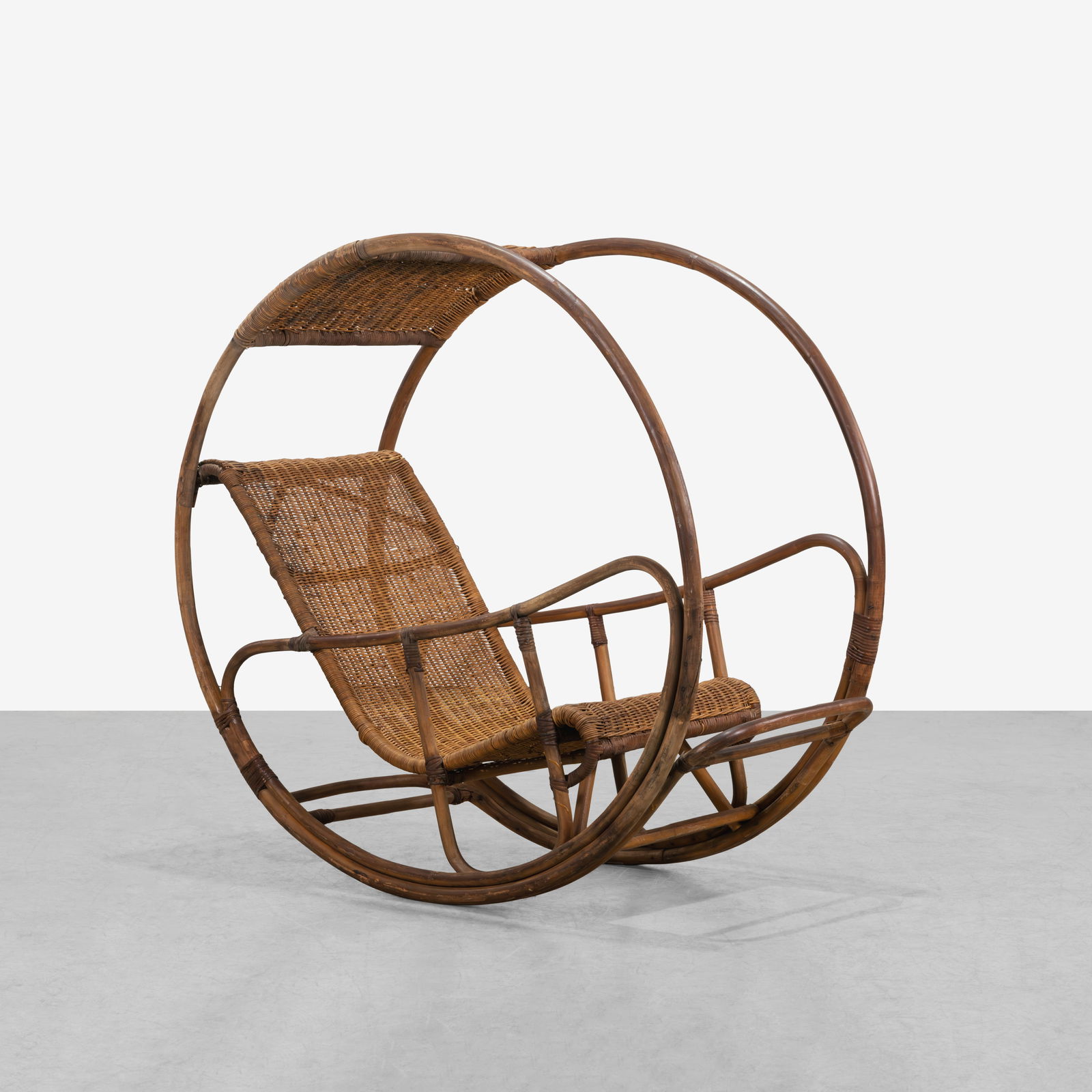 Wicker Dondolo Rocking Chair (1 of 8)