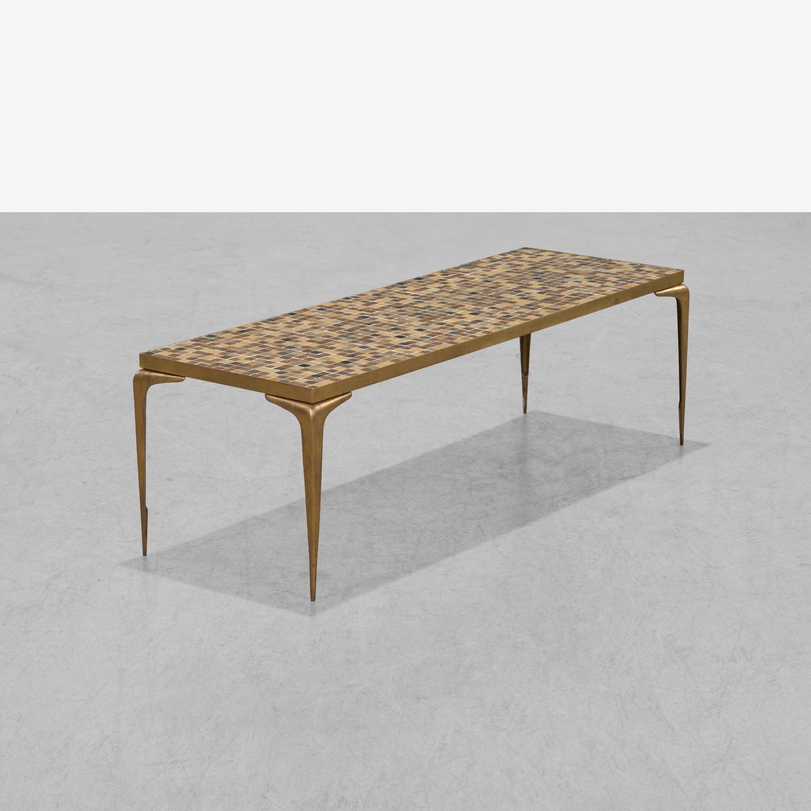 Glass Mosaic Tile Coffee Table (1 of 5)