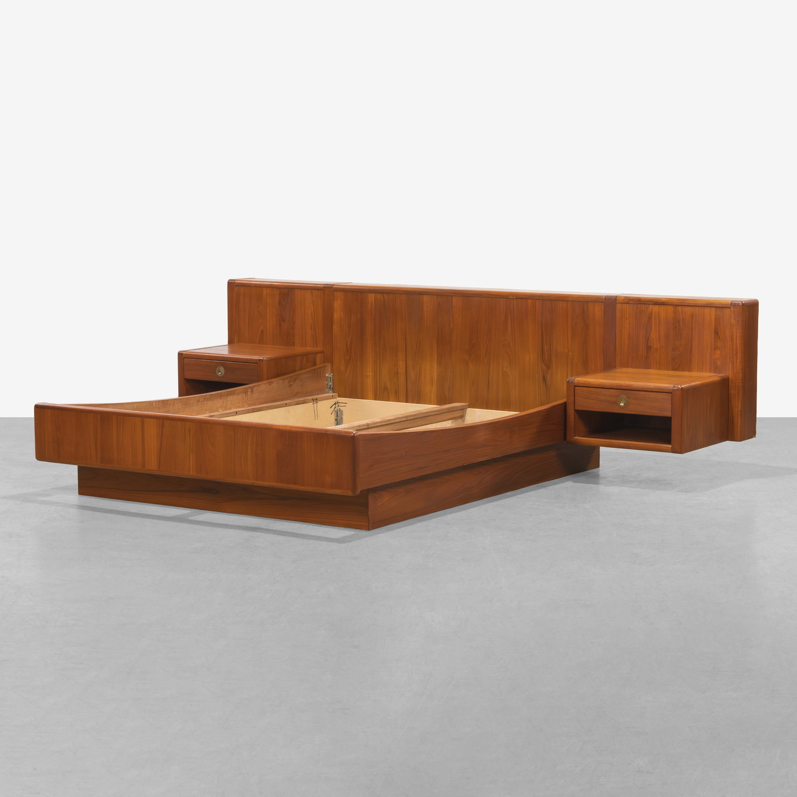 Danish Teak Floating Bed (1 of 9)