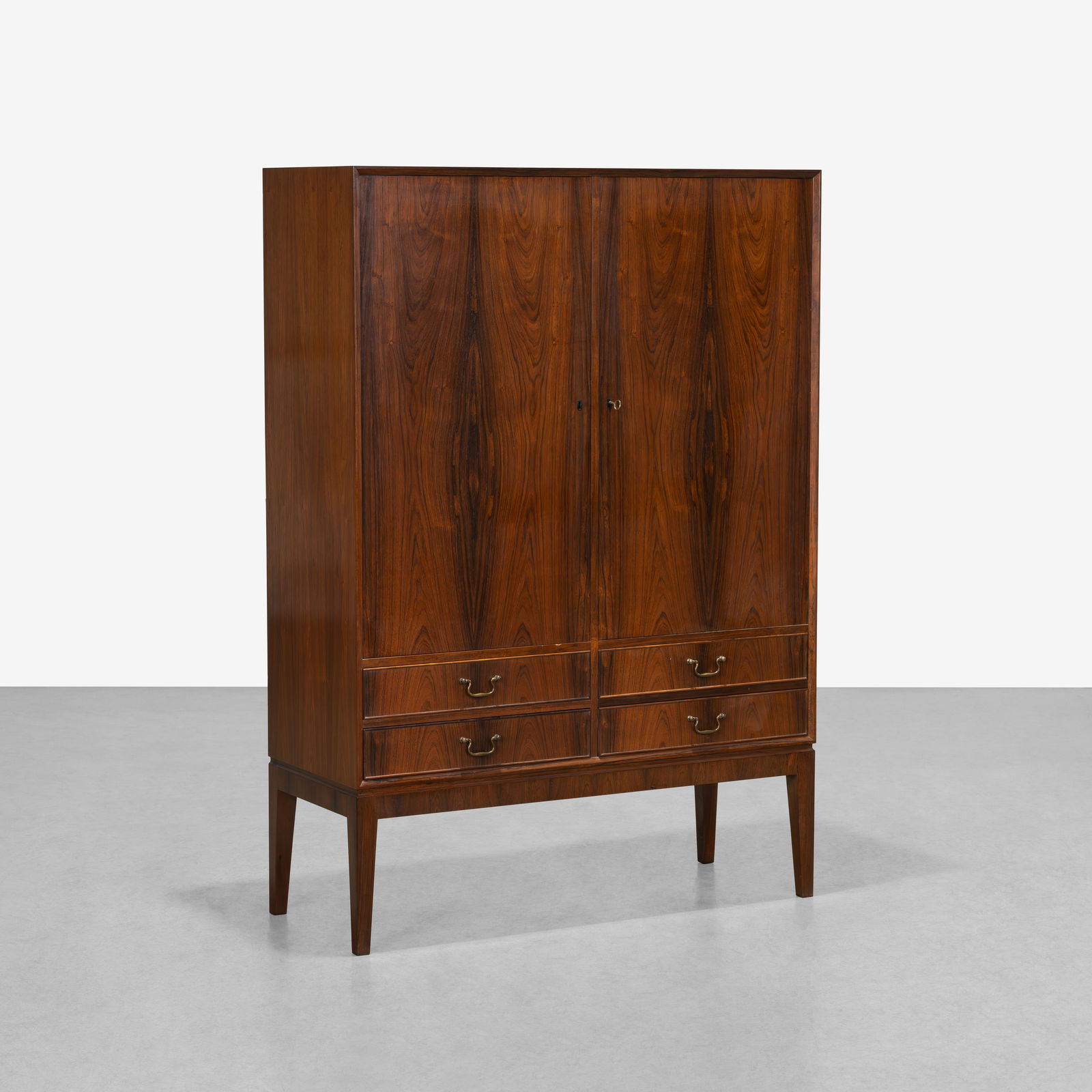 Swedish Rosewood Cabinet (1 of 8)
