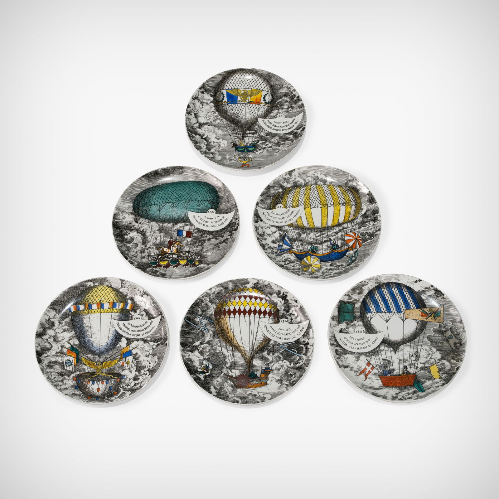 Piero Fornasetti - Plates (1 of 5)