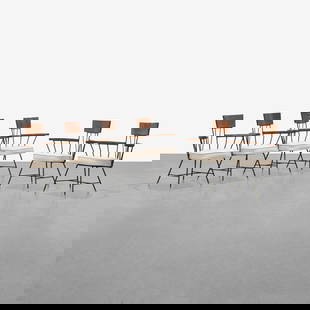 Richard McCarthy - Dining Chairs: A set of six dining chair by Richard McCarthy for Selrite. All measurements are in inches. Height x Width x Depth