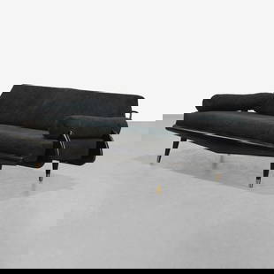 Adrian Pearsall - Sofa: A vintage sofa, model 868-M, by Adrian Pearsall for Craft Associates. All measurements are in inches. Height x Width x Depth