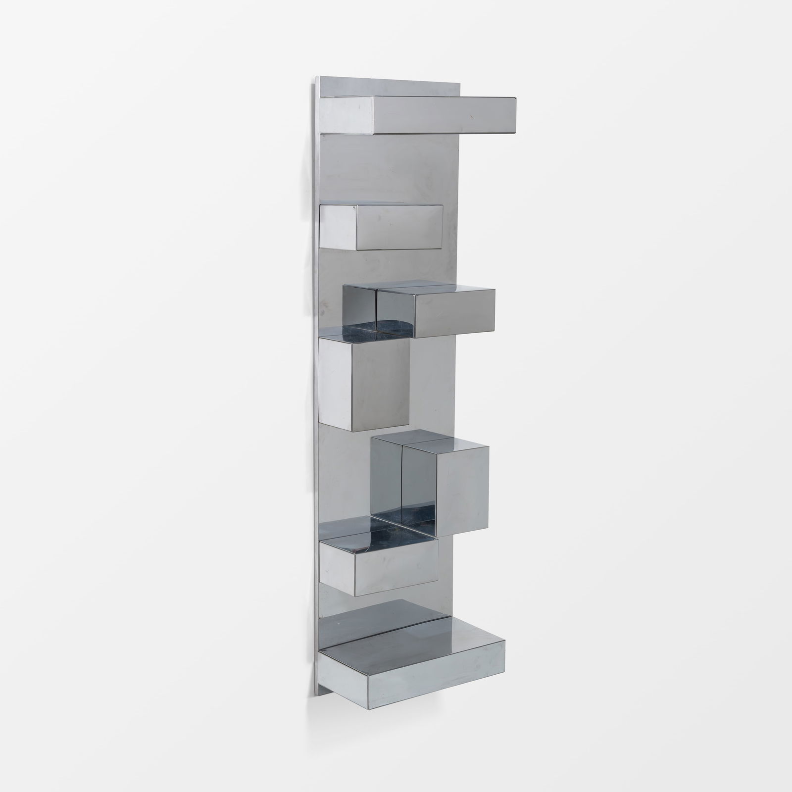 Chrome Hanging Shelf Unit (1 of 5)