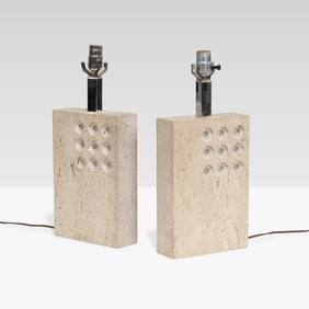 Fratelli Mannelli - Travertine Lamps