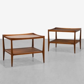 Heritage - Walnut Lamp Tables