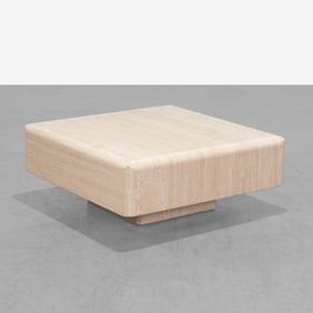 Travertine Coffee Table