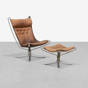 Falcon Chair & Ottoman