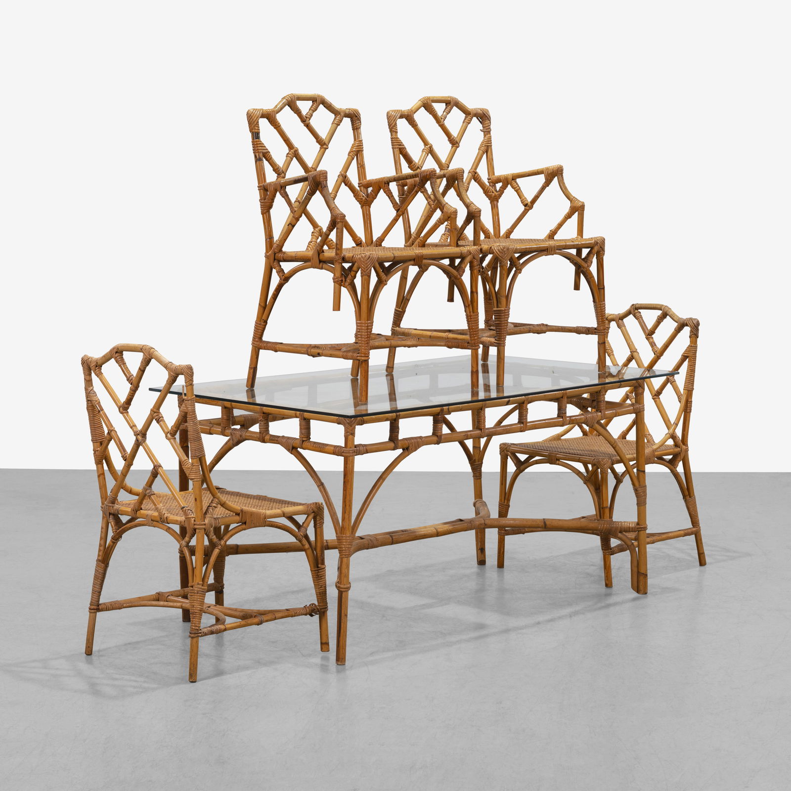 Italian Rattan Dining Set (1 of 12)
