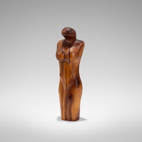 Carved Female Figure