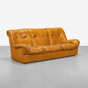 Scandinavian Leather Sofa