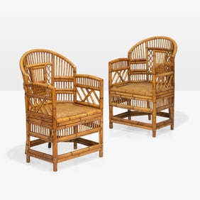 Rattan Armchairs