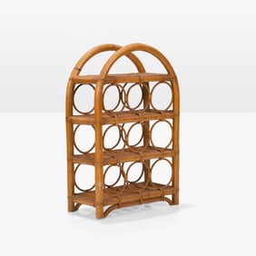 Rattan Wine Rack