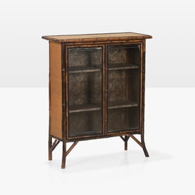 Victorian Bamboo Cabinet