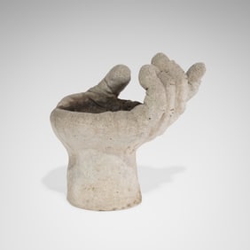 Concrete Hand Planter
