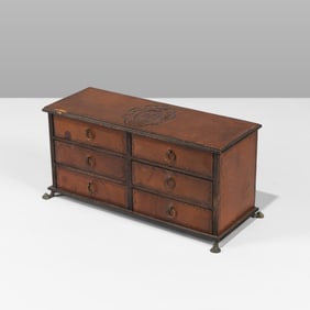 Italian Leather Jewelry Box