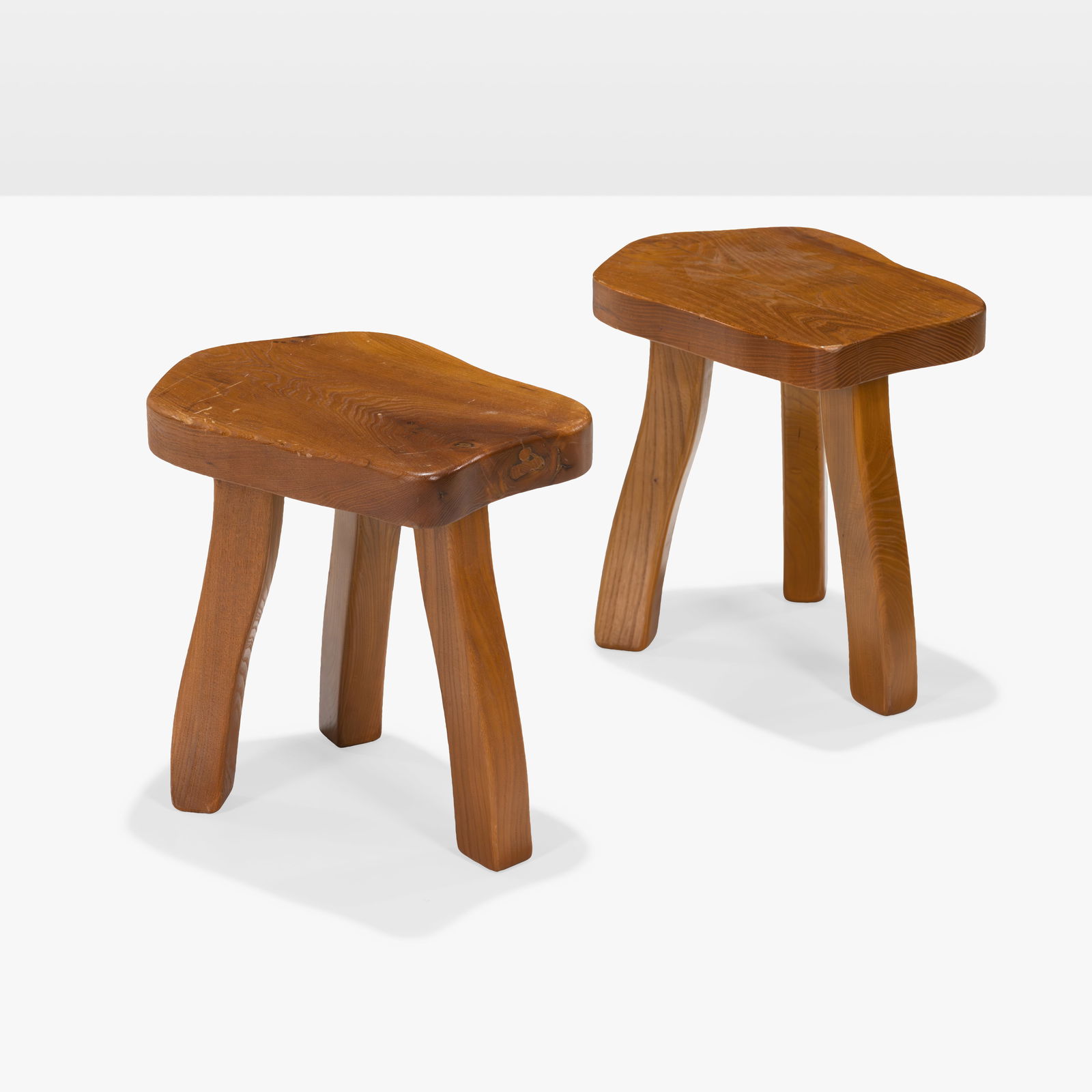 French Elm Stools (1 of 4)
