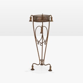 Gilt Metal Plant Stand