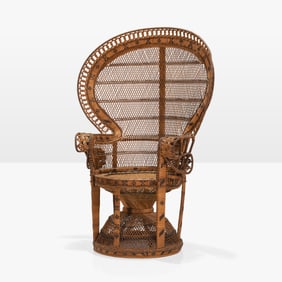 Rattan Peacock Chair