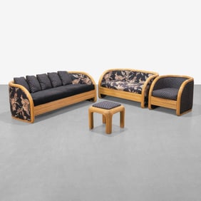 Rattan Living Room Suite