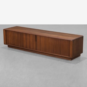 Walnut Media Cabinet