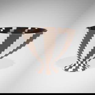 Jonathan Adler - Bowl: A glazed pottery bowl by Jonathan Adler. All measurements are in inches. Height x Width x Depth
