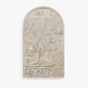Deco Plaster Relief Plaque