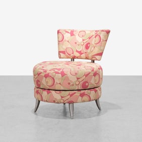 Swiveling Club Chair