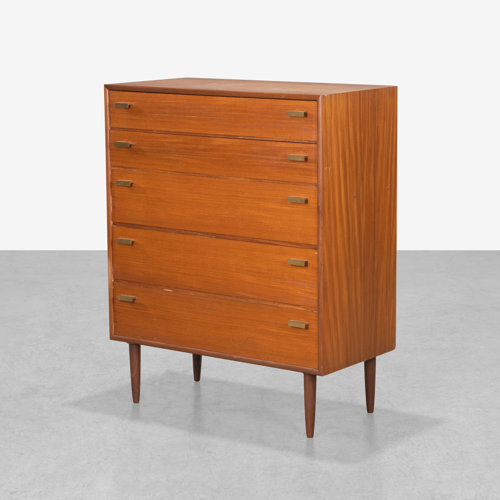 Teak High Chest (1 of 8)