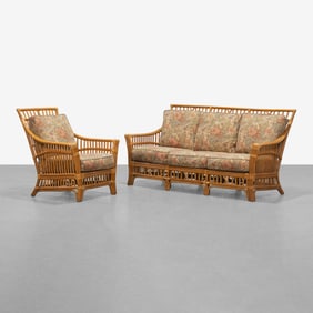 Rattan Sofa Set
