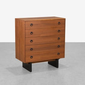Teak High Chest