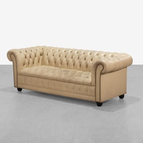 Leather Chesterfield