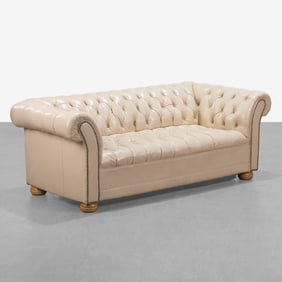 Leather Chesterfield