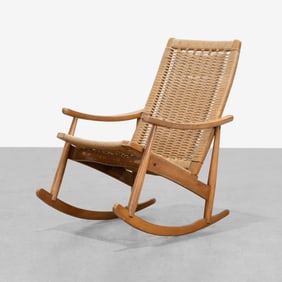 Danish Style Rocking Chair